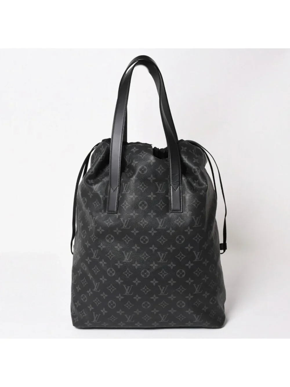 Louis Vuitton Monogram Eclipse Cabas Light Tote Bag Black